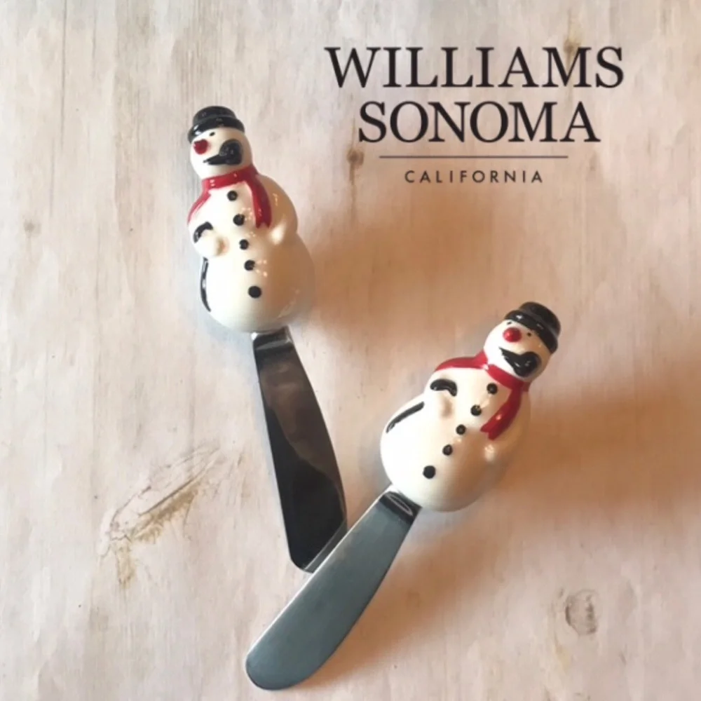 Williams Sonoma Snowman Spreader